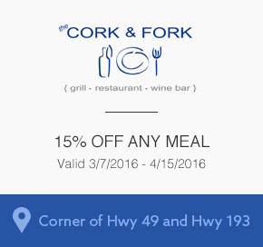 Cork n Fork coupon